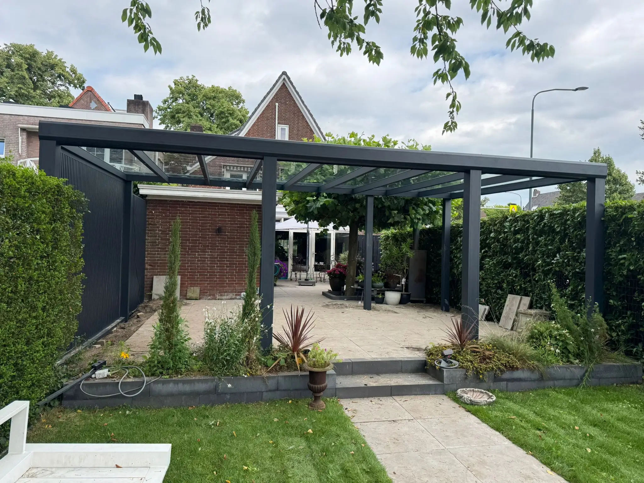 Veranda in tuin